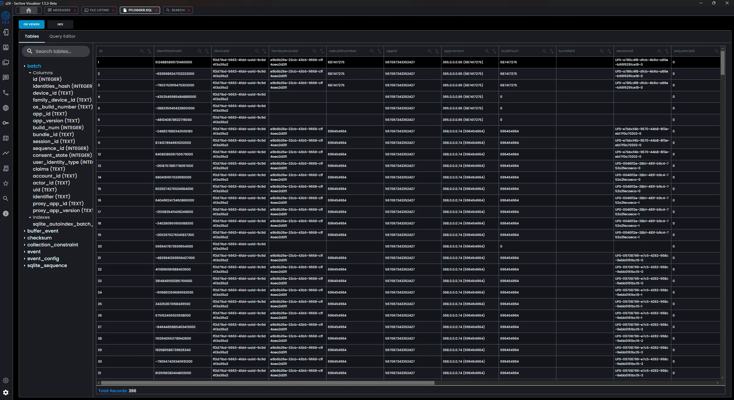 SQLite Explorer
